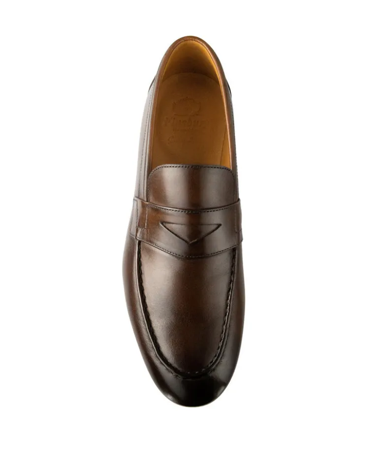 Mocassin CLAYTON Marron Patiné