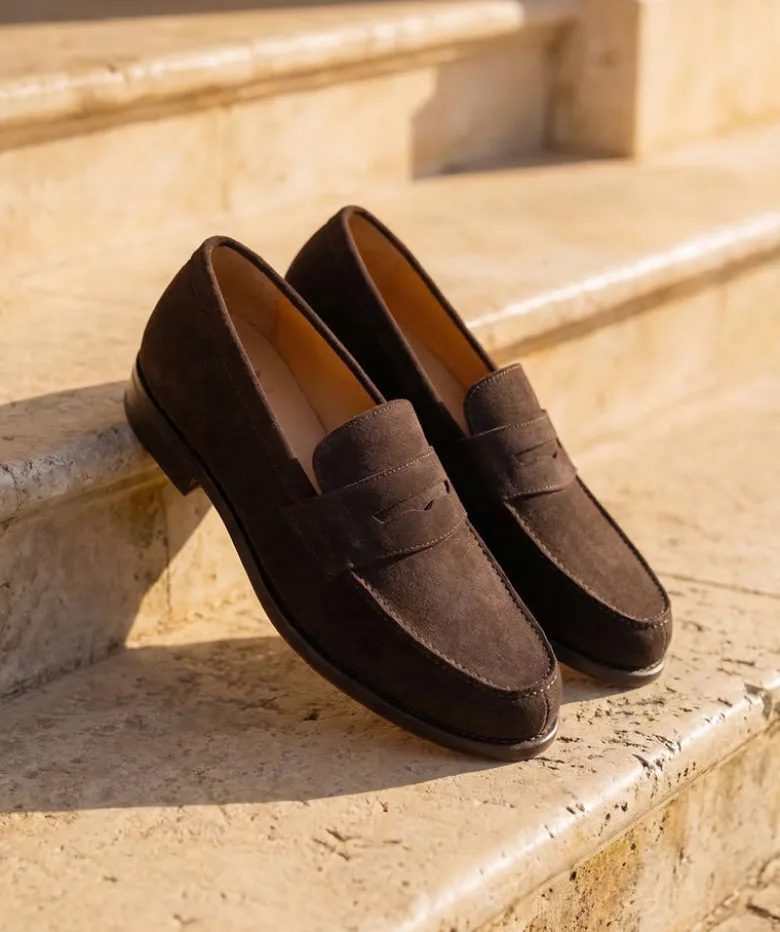 Mocassin COLLEGE 1986 Daim Marron