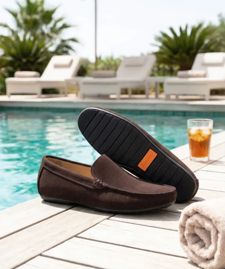 Mocassin DANDY Daim Marron