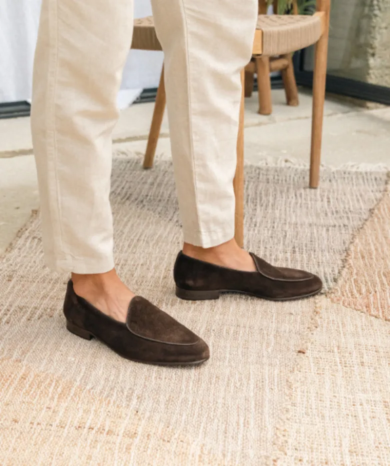 Mocassin DOUGLAS Daim Marron