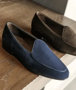Mocassin DOUGLAS Daim Marine