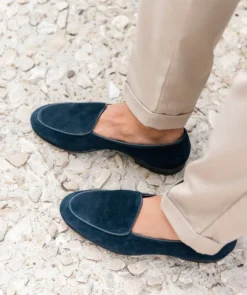 Mocassin DOUGLAS Daim Marine