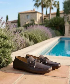 Mocassin MARBELLA Grainé Marron