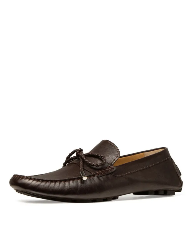 Mocassin MARBELLA Grainé Marron