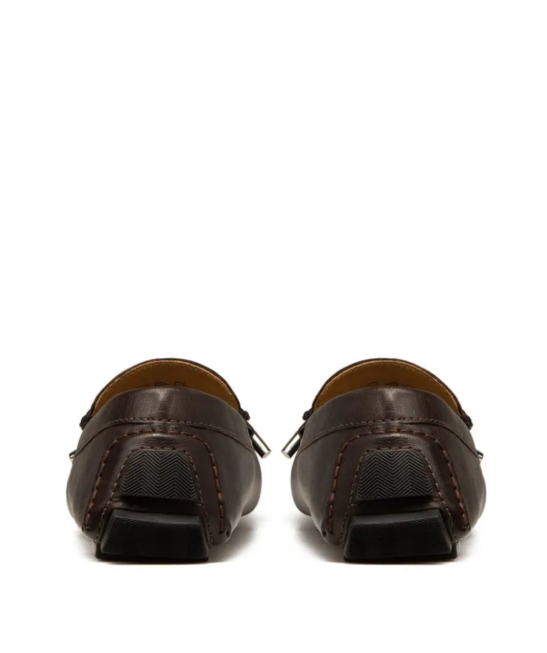 Mocassin MARBELLA Grainé Marron