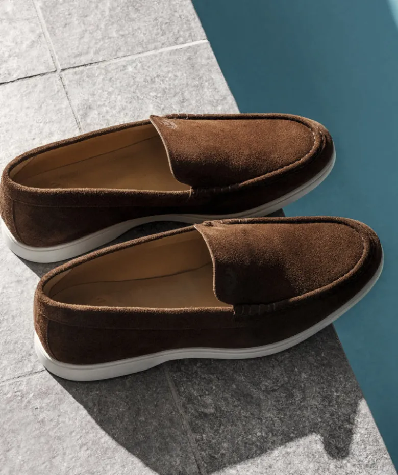 Mocassin MONACO Daim Marron