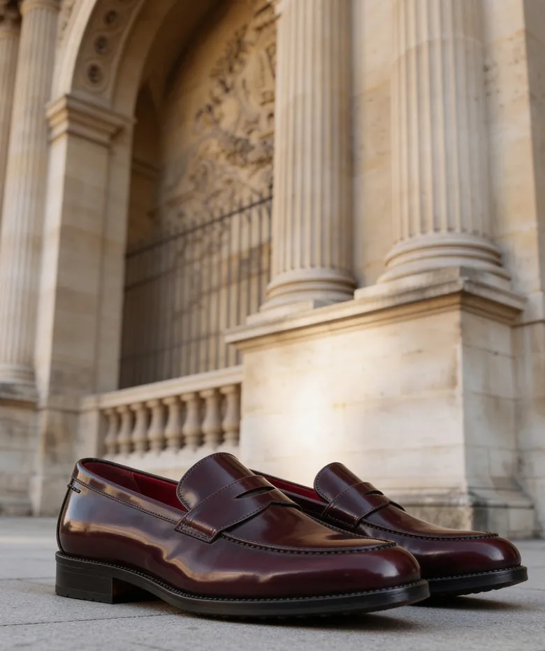 Mocassin OSCAR Bordeaux