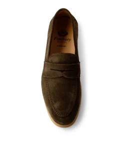 Mocassin PORTOBELLO Daim Olive Sombre