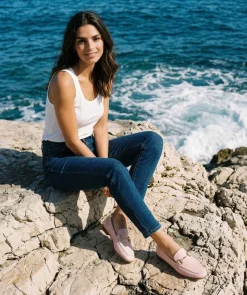 Mocassins AMELIE Rose Pétale