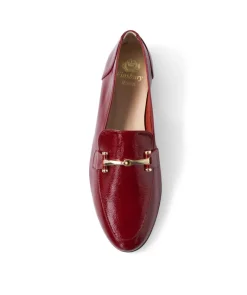 Mocassins AMELIE Vernis Cerise