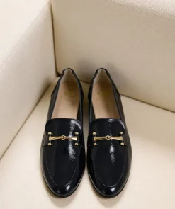 Mocassins AMELIE Vernis Marine