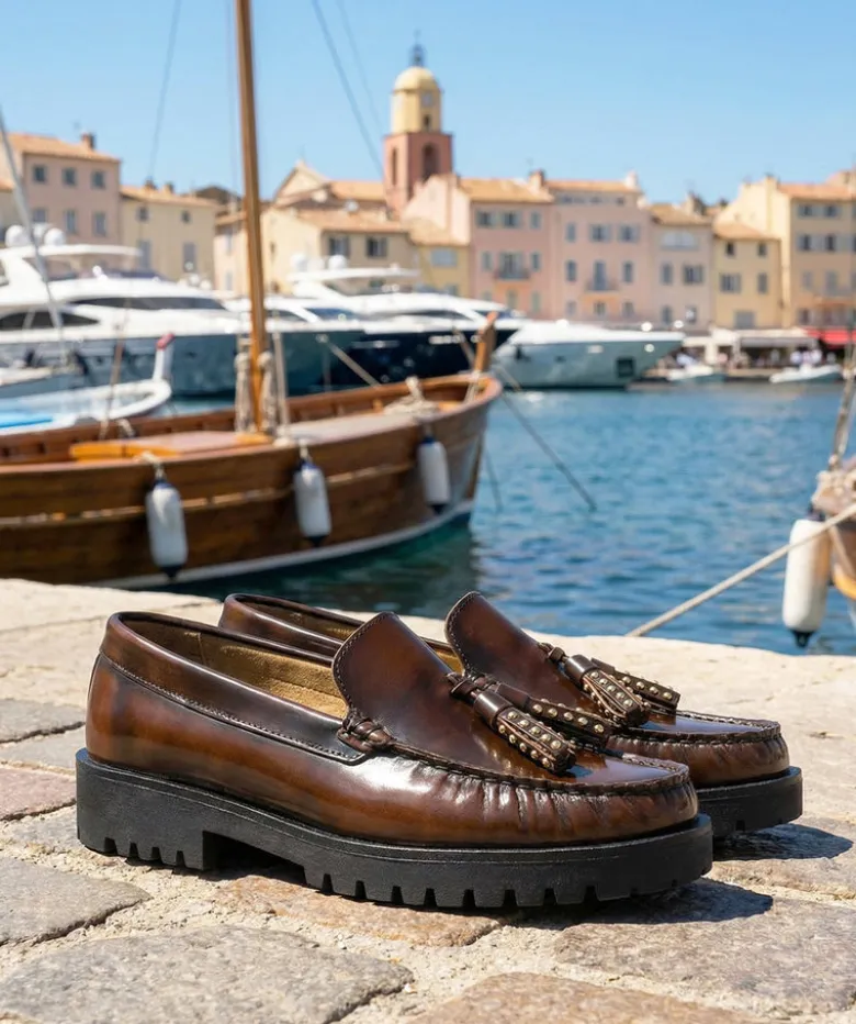 Mocassins ARIANE Brun