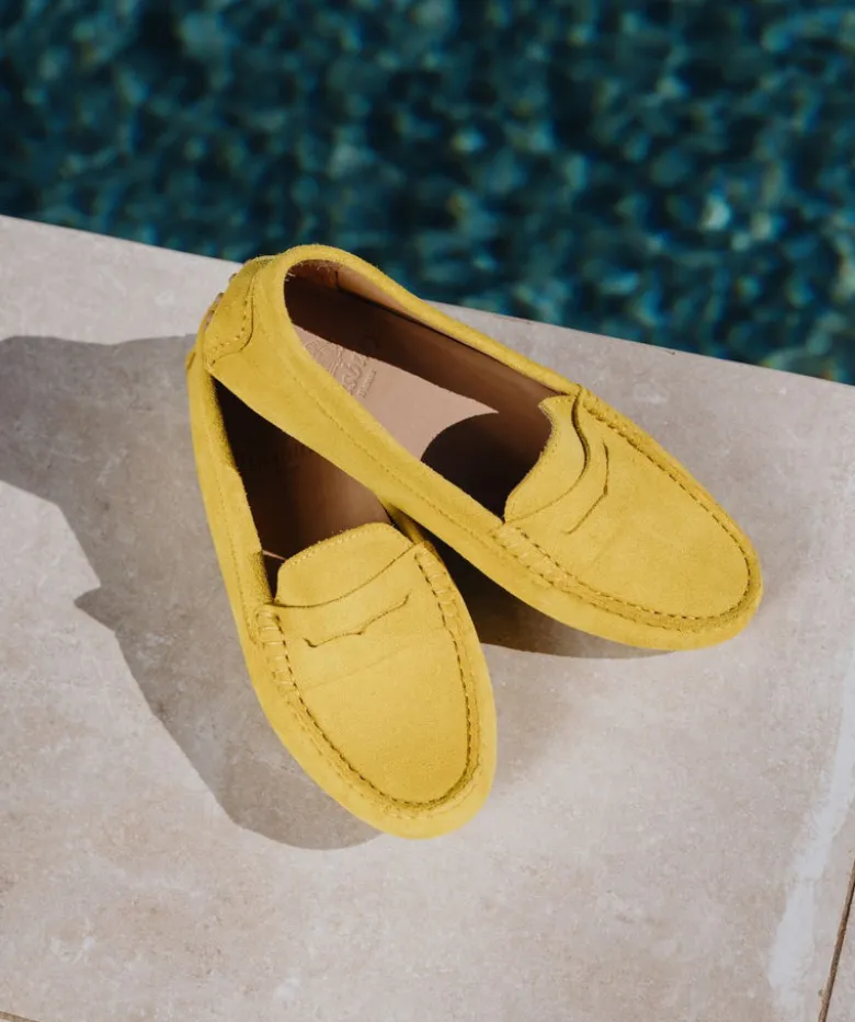 Mocassins ARLEQUIN Jaune citrine