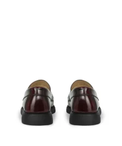 Mocassins EDUARDO Bordeaux Lisse