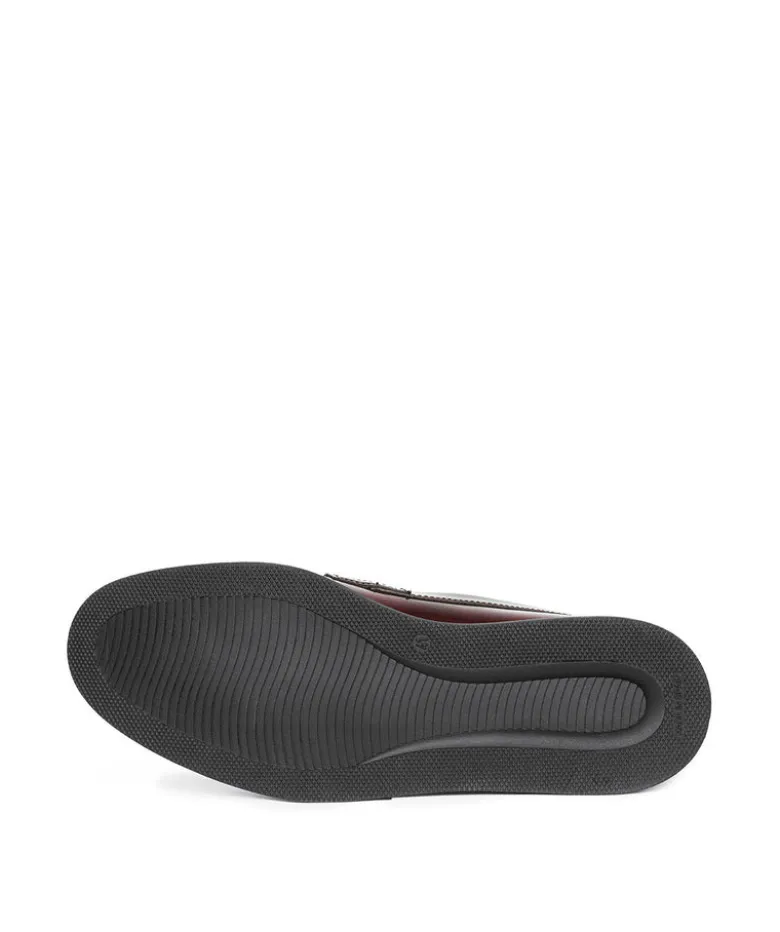 Mocassins EDUARDO Bordeaux Lisse