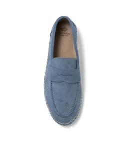 Mocassins NEVADA Daim Bleu