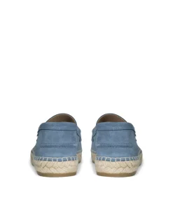 Mocassins NEVADA Daim Bleu