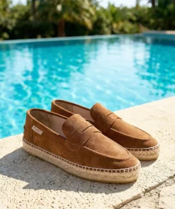 Mocassins NEVADA Daim Marron