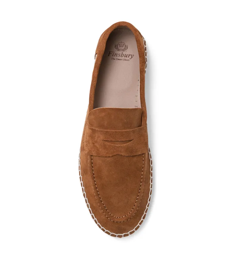 Mocassins NEVADA Daim Marron