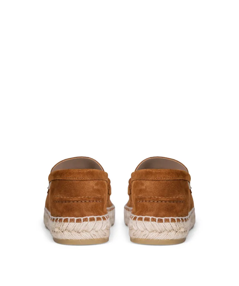 Mocassins NEVADA Daim Marron