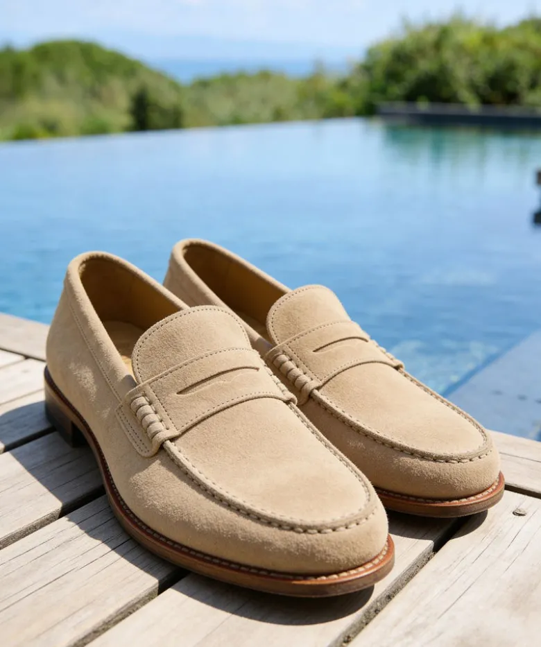 Mocassins TIFFANY Beige Ambre