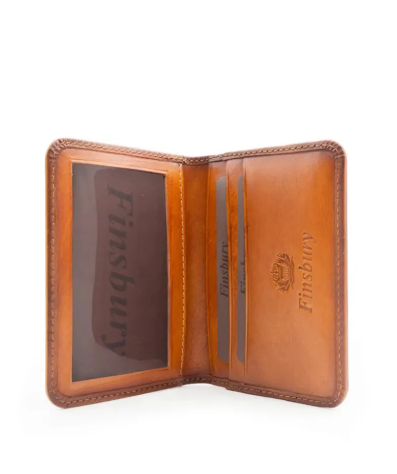 Porte-cartes à Deux Volets Gold