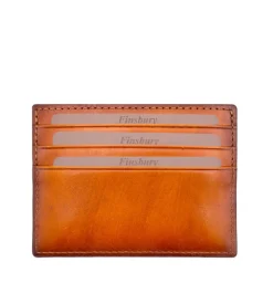 Porte-cartes Gold Patiné