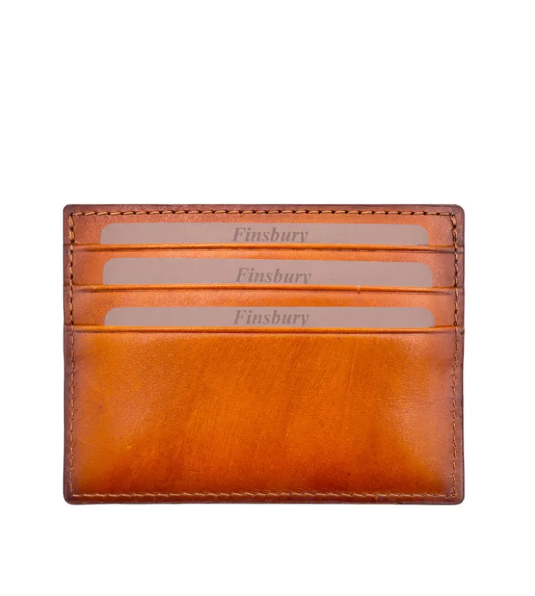 Porte-cartes Gold Patiné