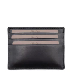 Porte-cartes Noir Patiné
