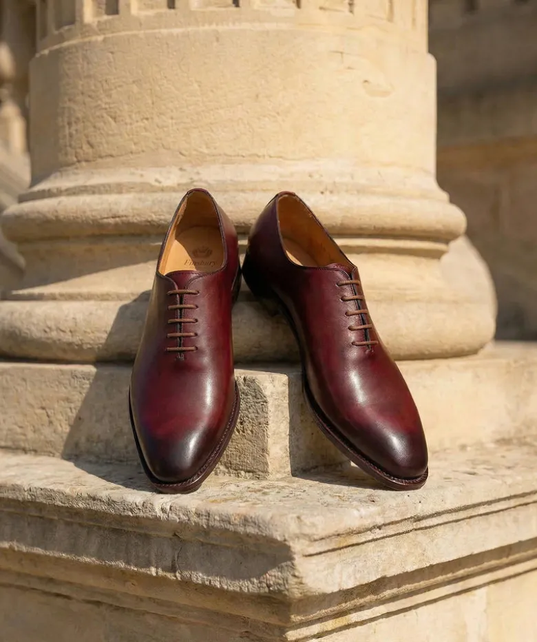 Richelieu GIULIA Bordeaux Patiné