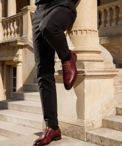 Richelieu GIULIA Bordeaux Patiné