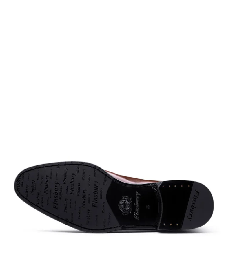 Richelieu HEATHROW MARRON BI MATIERE