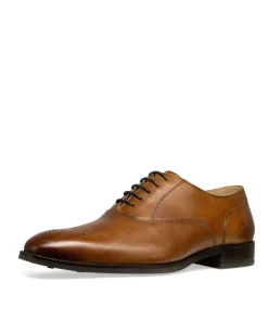 Richelieu JERSEY Marron Patiné