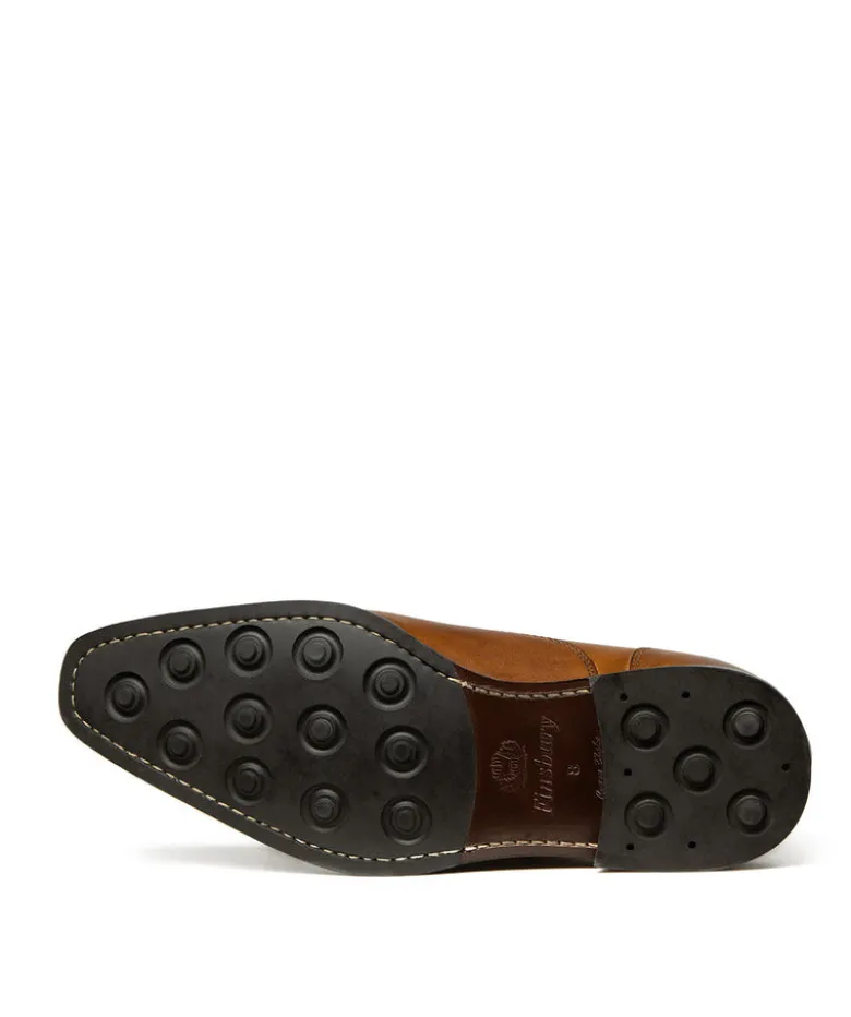 Richelieu JERSEY Marron Patiné