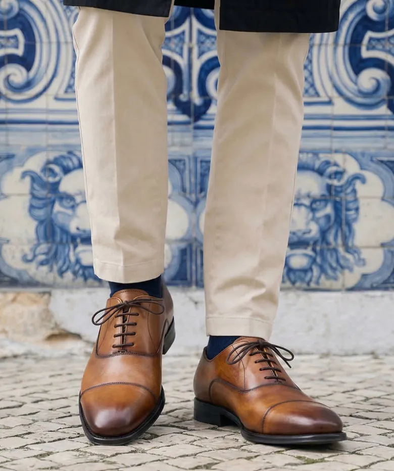 Richelieu OXFORD Gold Patiné