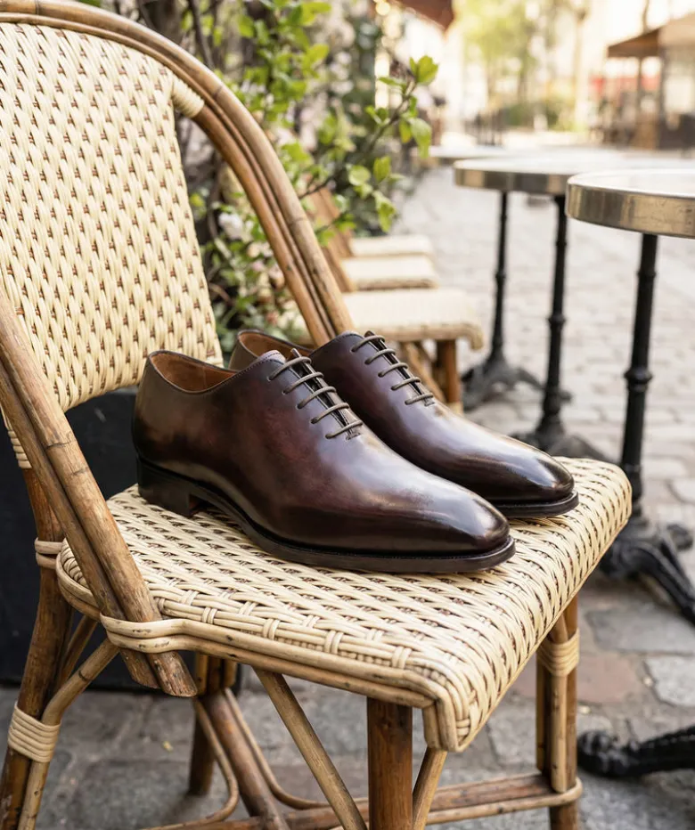 Richelieu ROMEO Bordeaux Patiné
