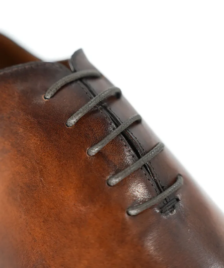 Richelieu ROMEO Marron Patiné