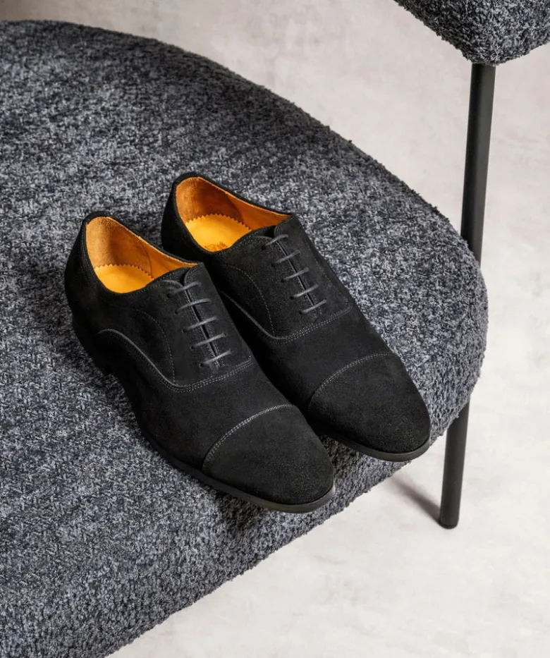 Richelieu WHITNEY Veau Velours Noir