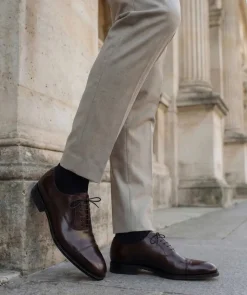 Richelieu WINDSOR Bordeaux Lisse
