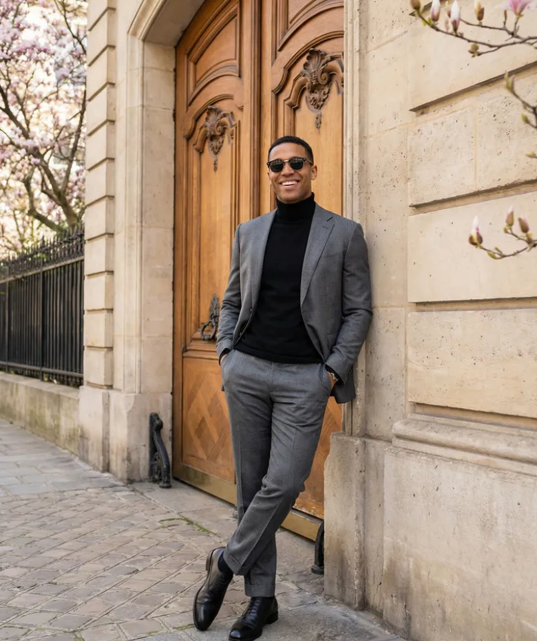 Richelieu WINDSOR Noir Lisse