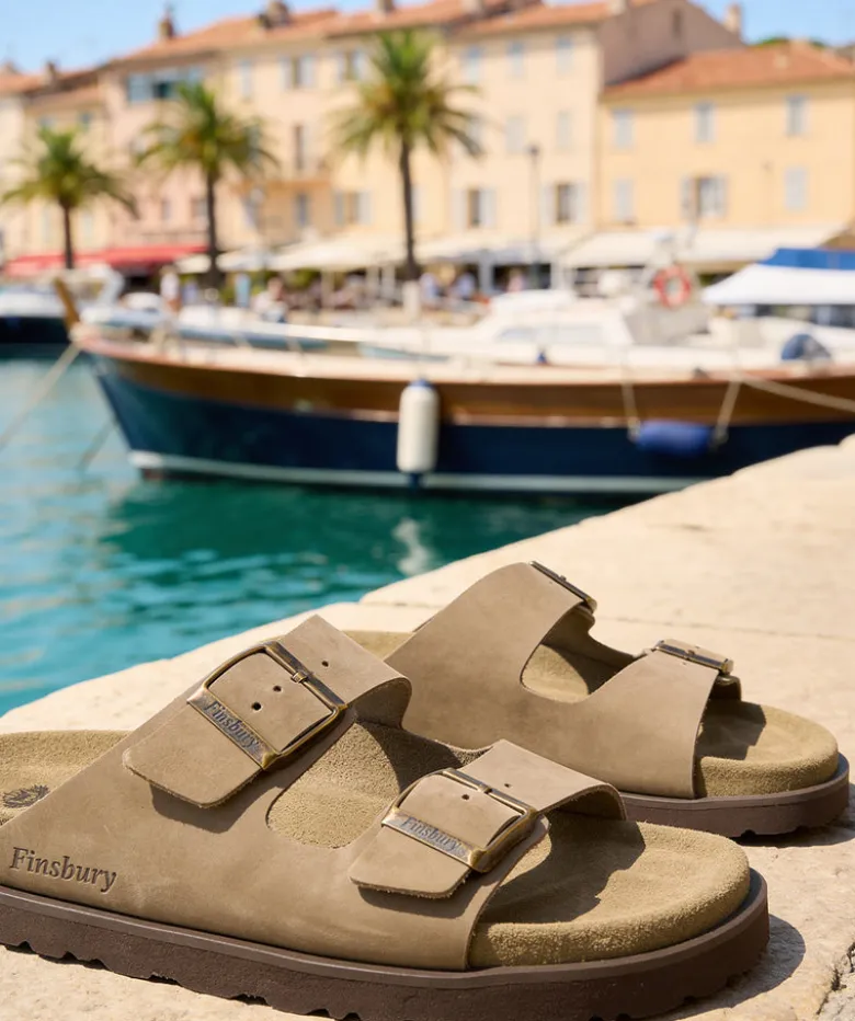 Sandale DIEGO Daim Olive