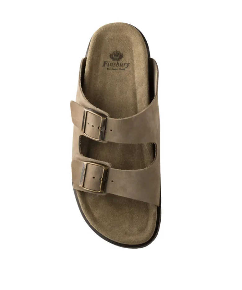 Sandale DIEGO Daim Olive