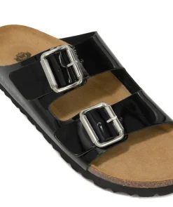 Sandales Aurélie Vernis Noir