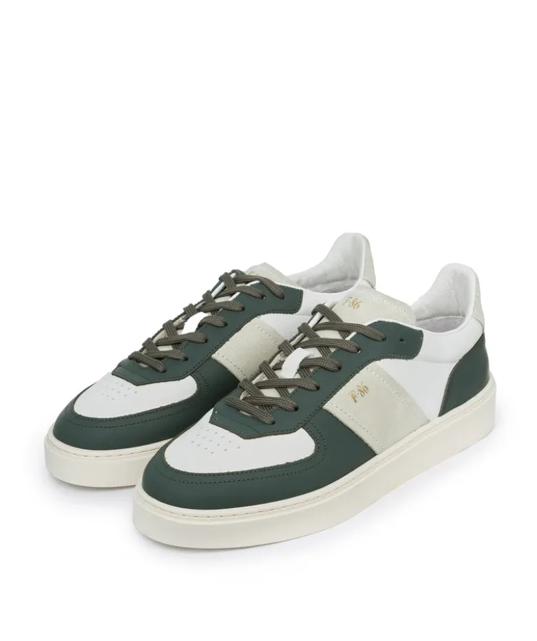 Sneakers ALEXIS Vert et Blanc