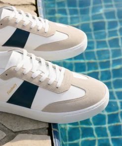 Sneakers LEO Blanc et Bleu
