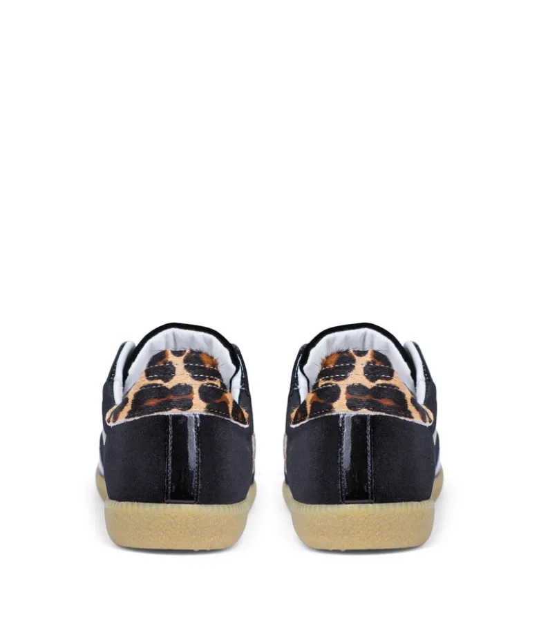 Sneakers MATHILDE Noir Léopard