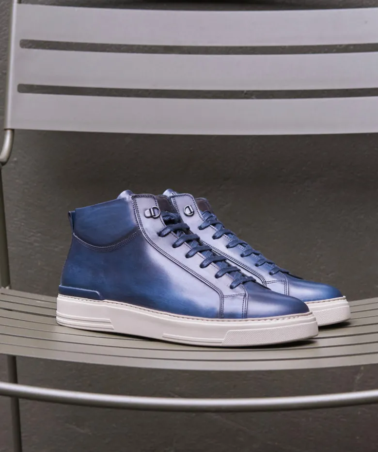 Sneakers Montante RIVA Bleu