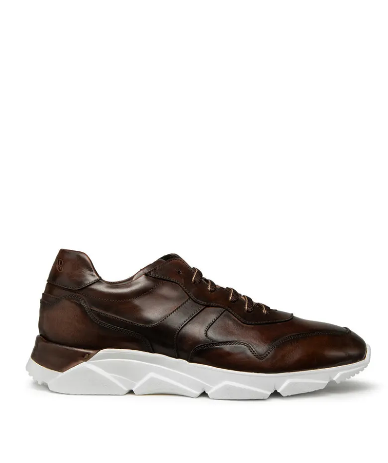 Sneakers PAOLO Marron Patiné