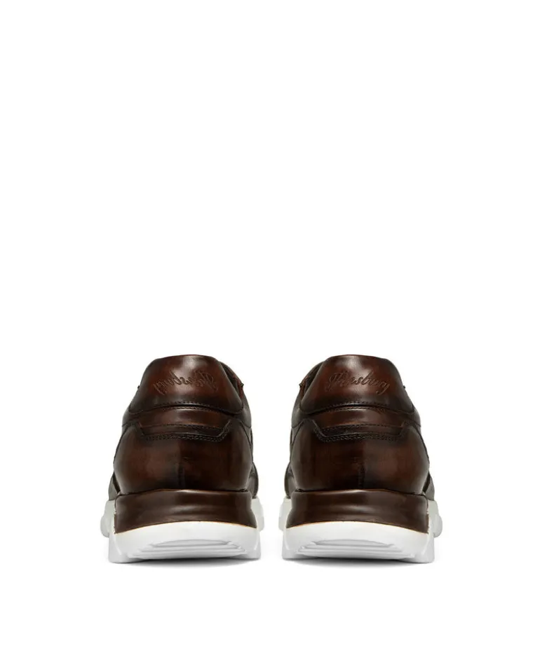 Sneakers PAOLO Marron Patiné